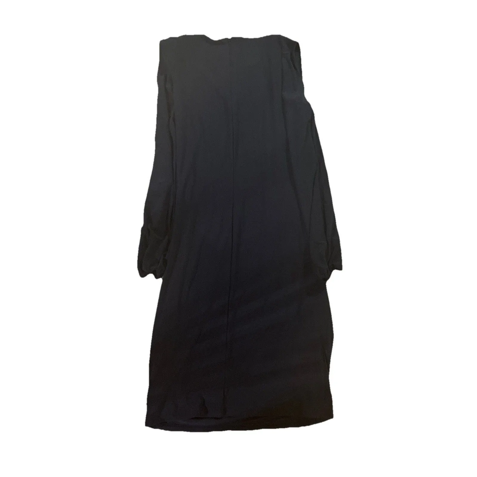 Lauren Ralph Lauren Women’s Size 8 Navy Knit Wrinkle-Free Knee-Length Dress - Image 5