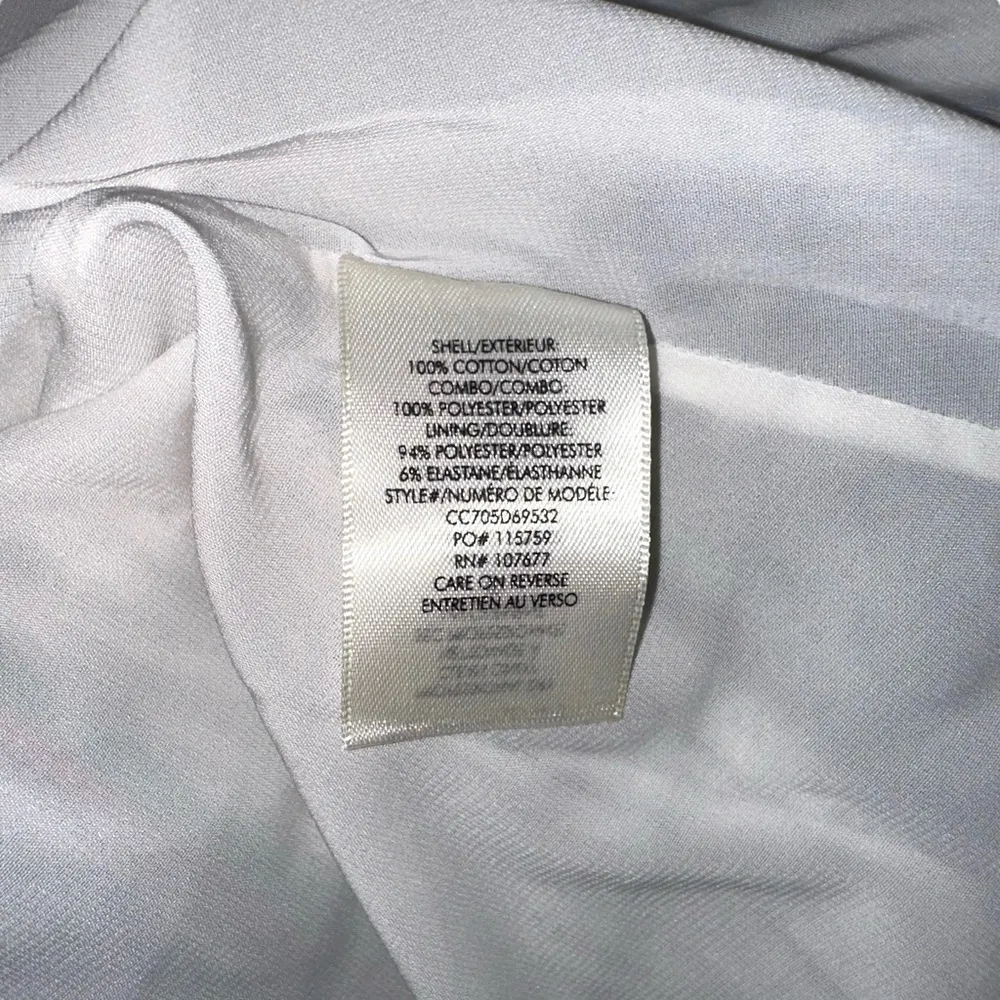 Alice + Olivia Nance Embroidered Striped 3/4 Sleeve Romper 0 - Image 6