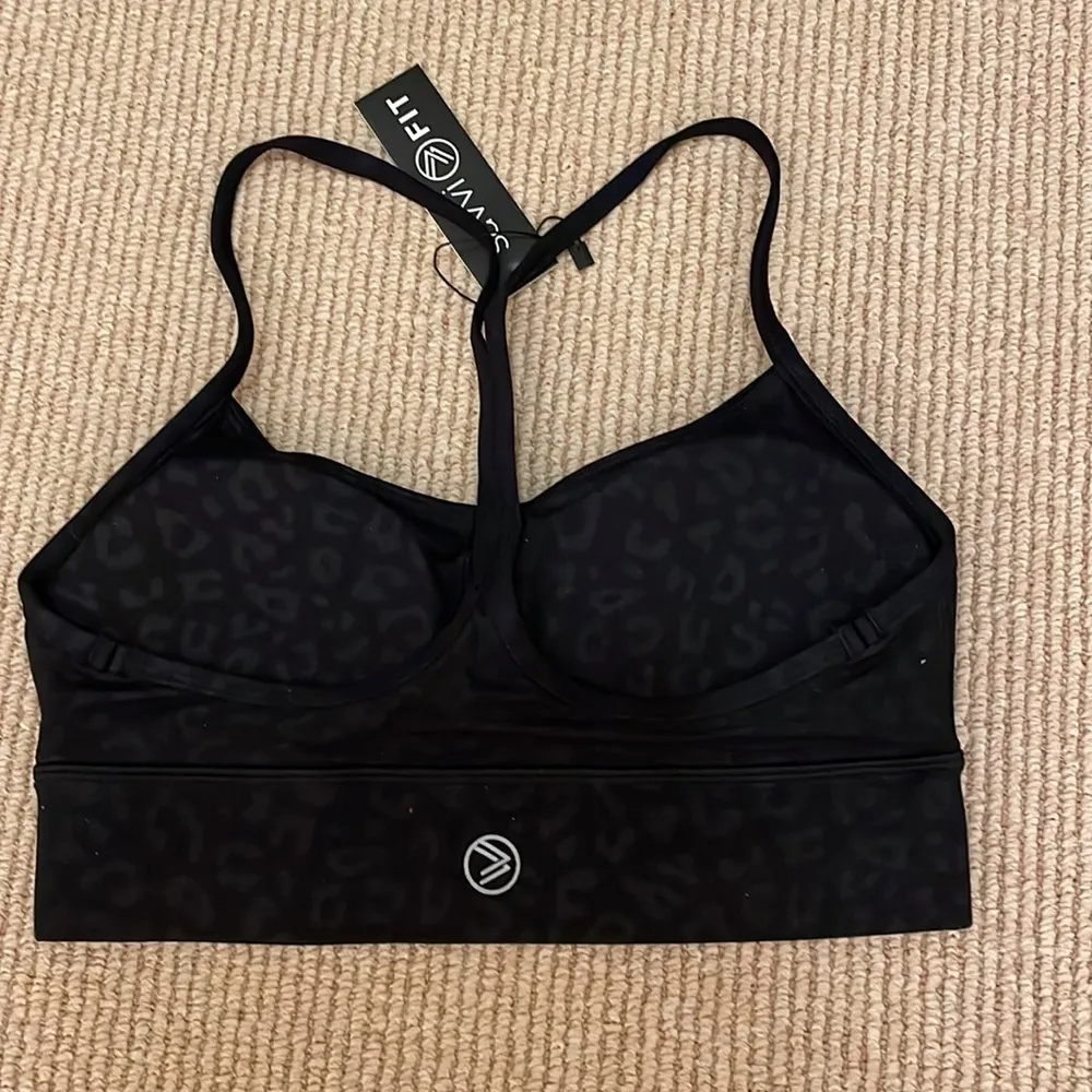 Savvi Swallow black cheetah print bra - Image 4