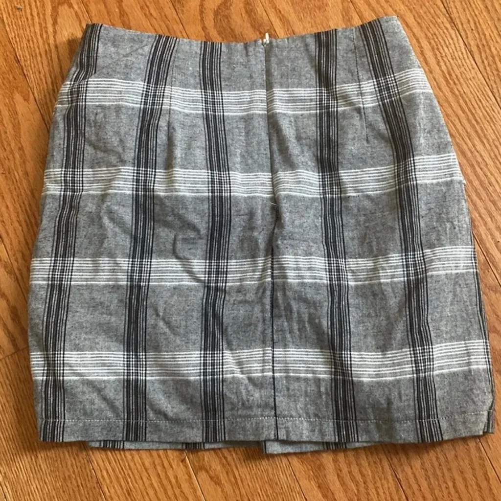 fab’rik Gingham Front Bow Skirt Size Small - Image 4