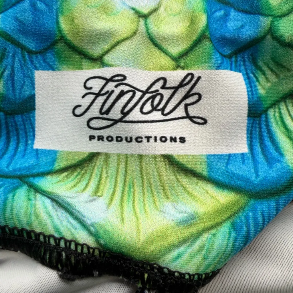 Finfolk Productions Navi Nightfall High Waisted Leggings plus size 6XL Cosplay Blue - Image 7