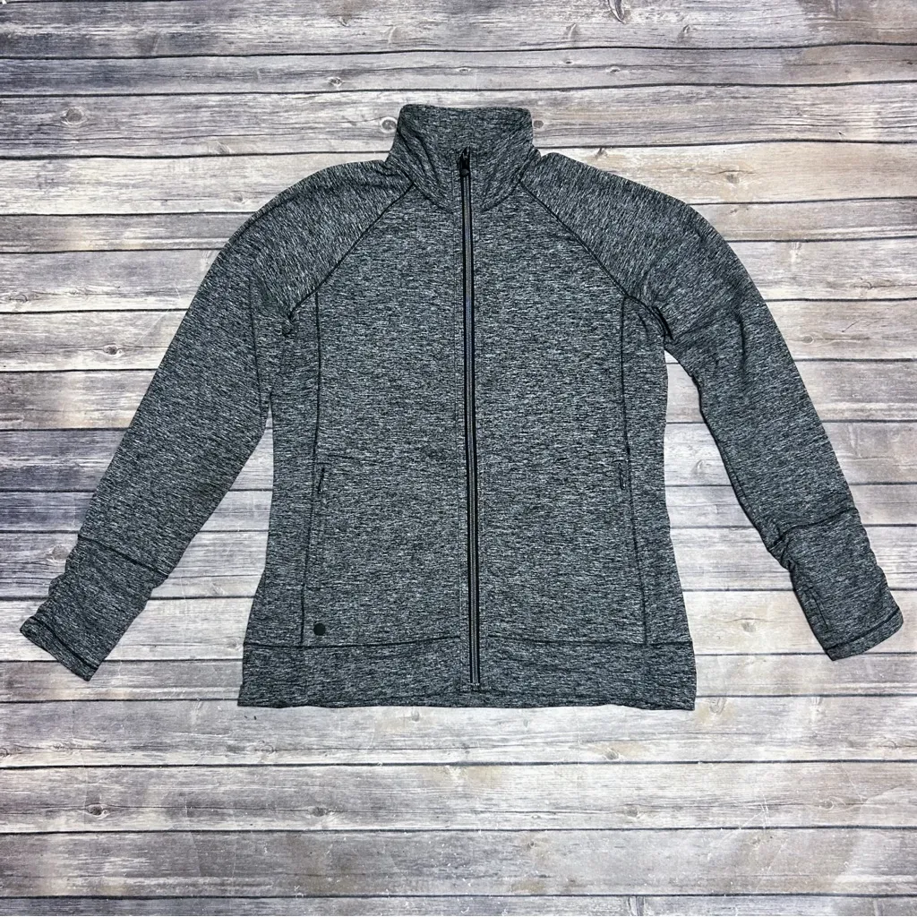 Outdoor Research Black Gray Spacedye Zip Up Long Sleeve Slim Fit Melody Jacket L Size L - Image 7