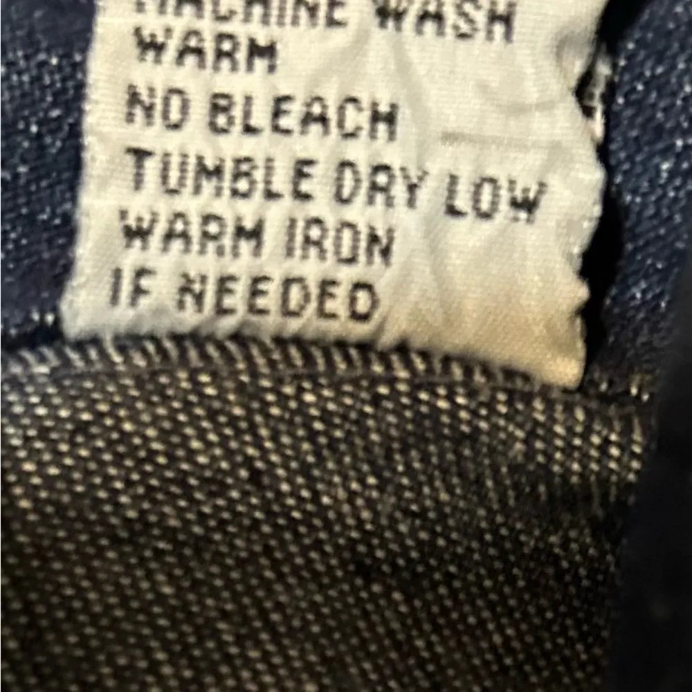 Vintage Forenza WOMEN/ BLUE Jean JACKET LONG SLEEVE size 10 - Image 4