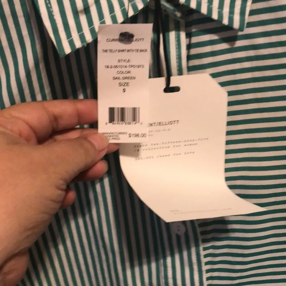 Current /Elliott Telly Tie Back Top Sz  XS OR 0 - Image 6