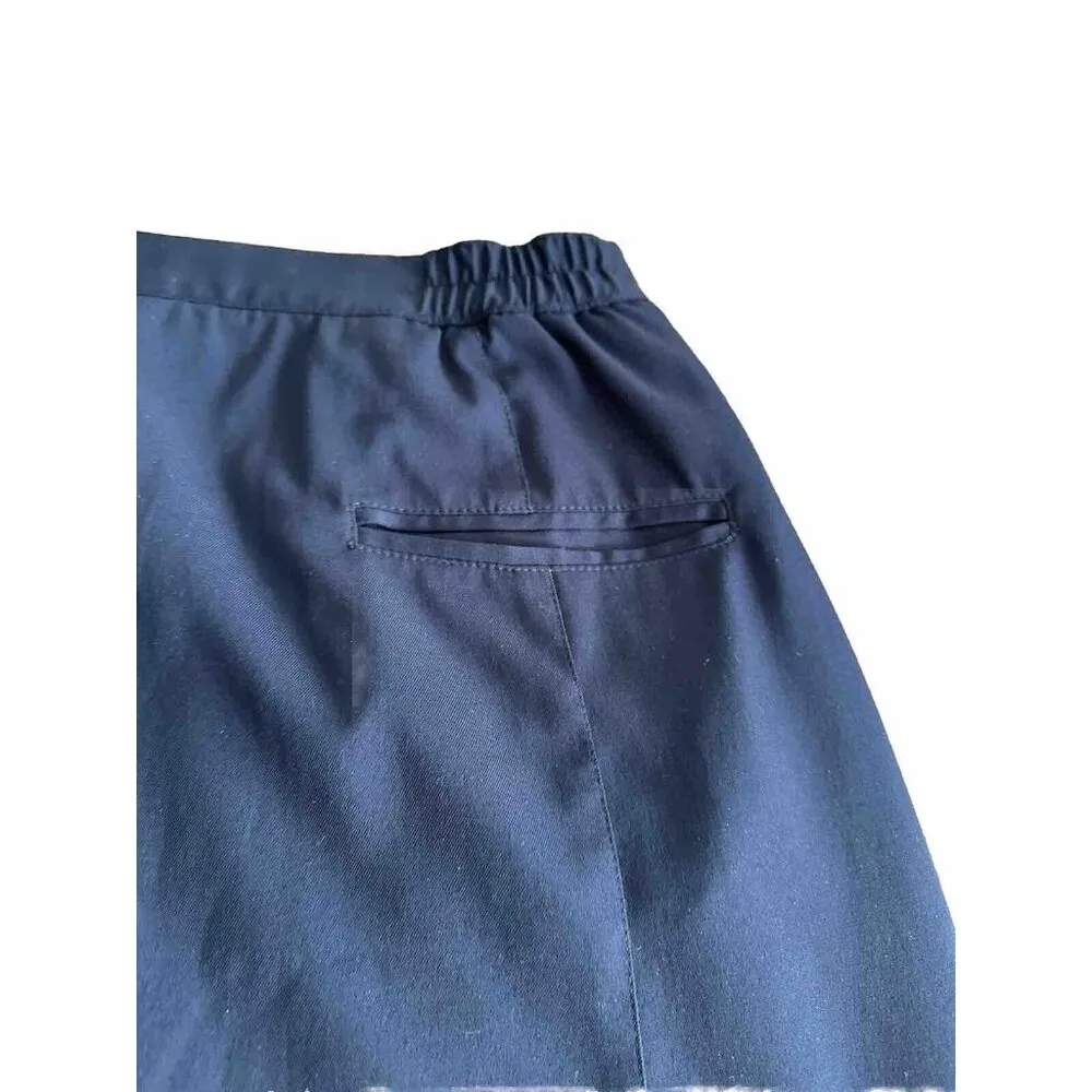 Lilly’s Women’s Skort Golf Tennis Prep Front Slit Vintage Size 10 Active Wear Blue - Image 7