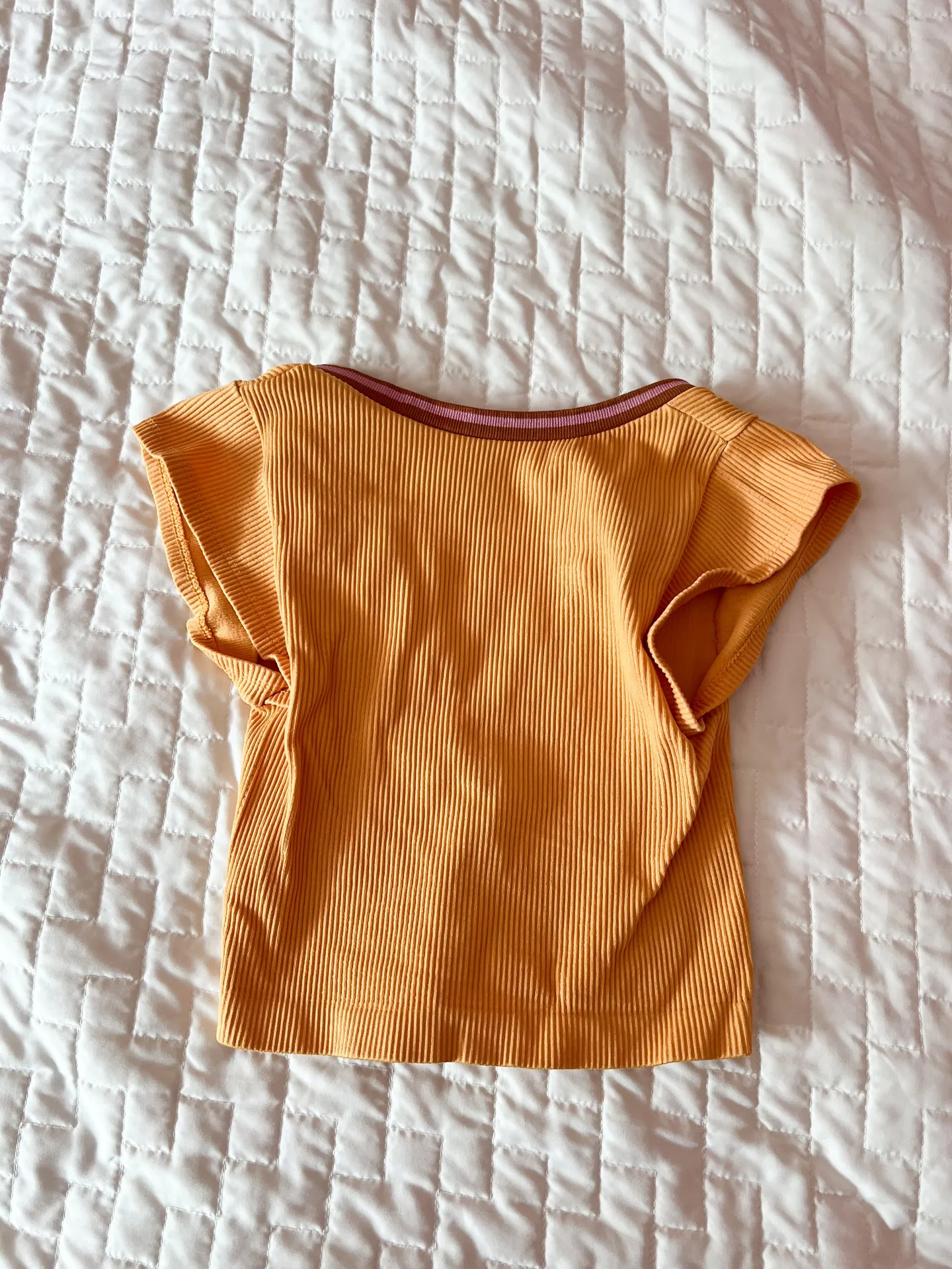 Orange Go For Gold Seamless Top Size XS/S - Image 2