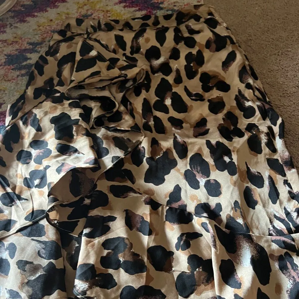 Nasty Gal animal print skirt 8 - Image 4