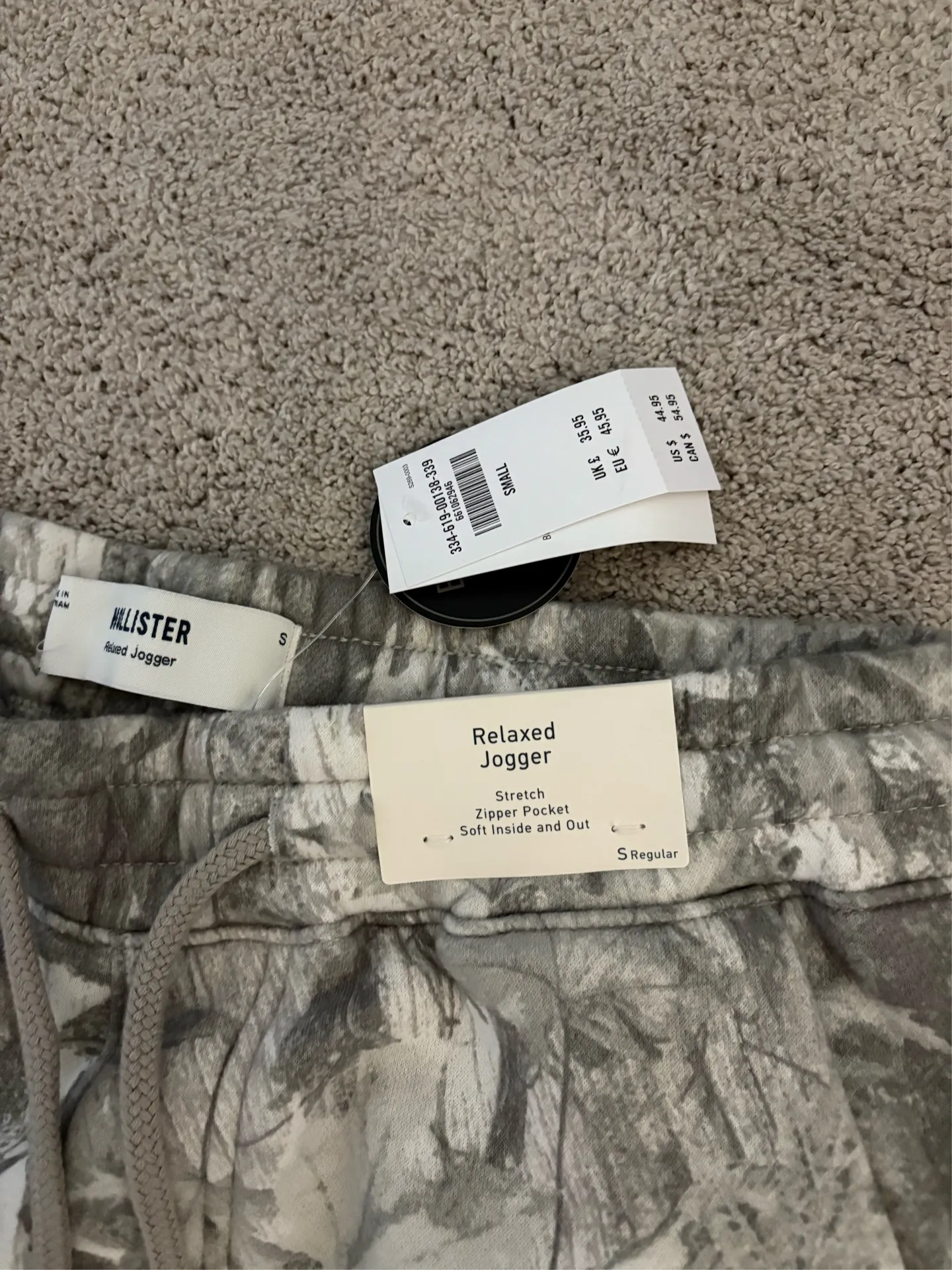 Hollister Camo Joggers - Image 2
