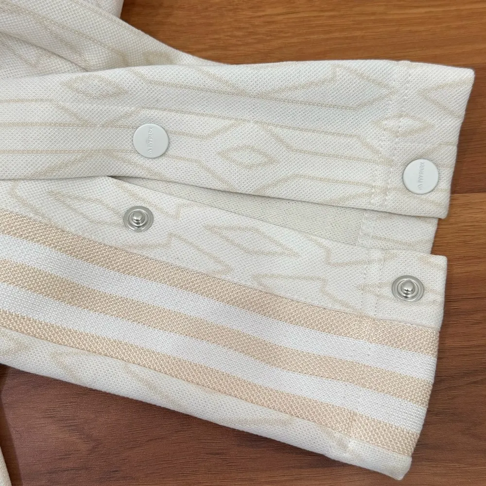 IVY PARK X ADIDAS Monogram Core White/ Beige Unisex Track Pants Size Medium - Image 11