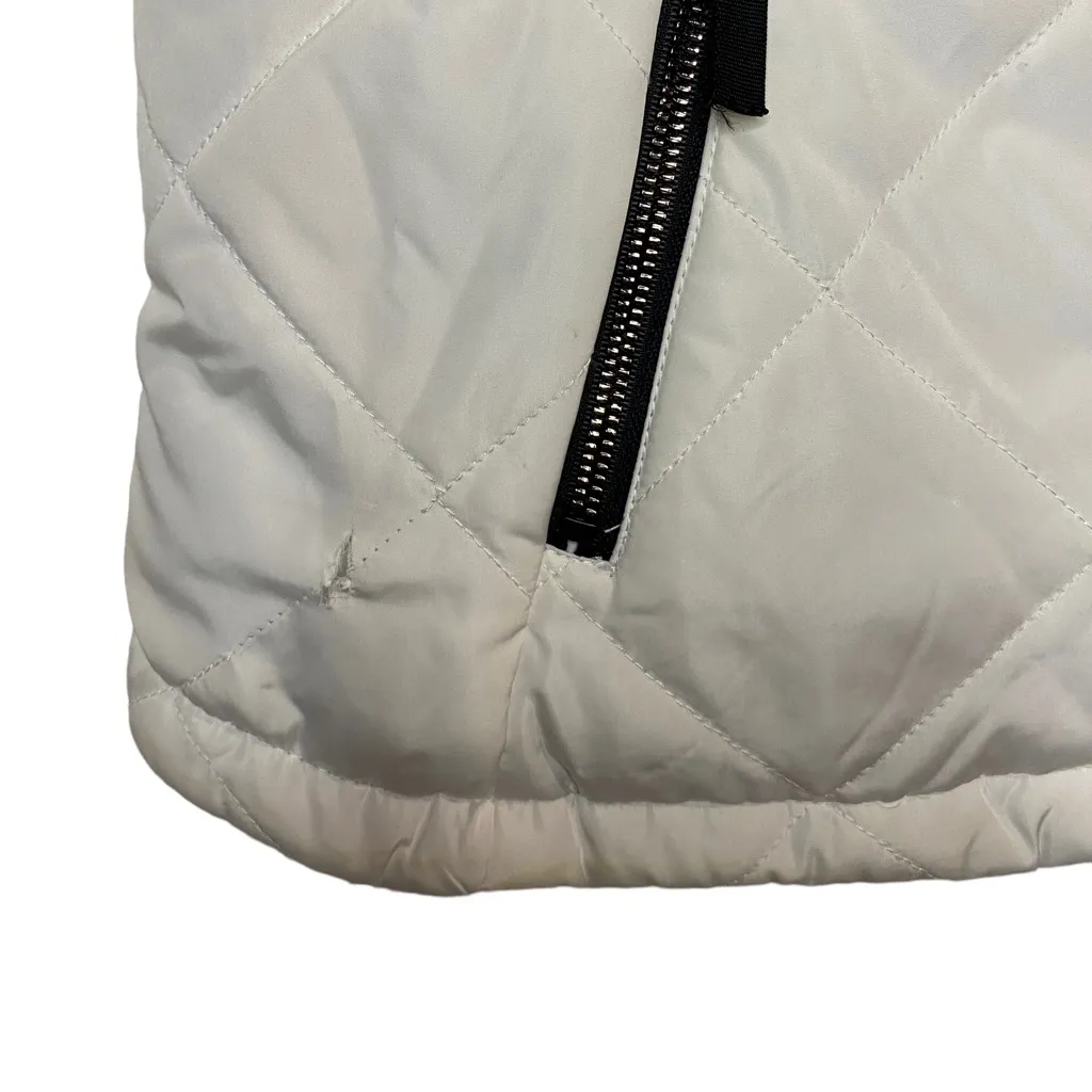 Free Country Stratus Lite Women's Reversible Vest White Size Medium Flaw‎ Shown - Image 2