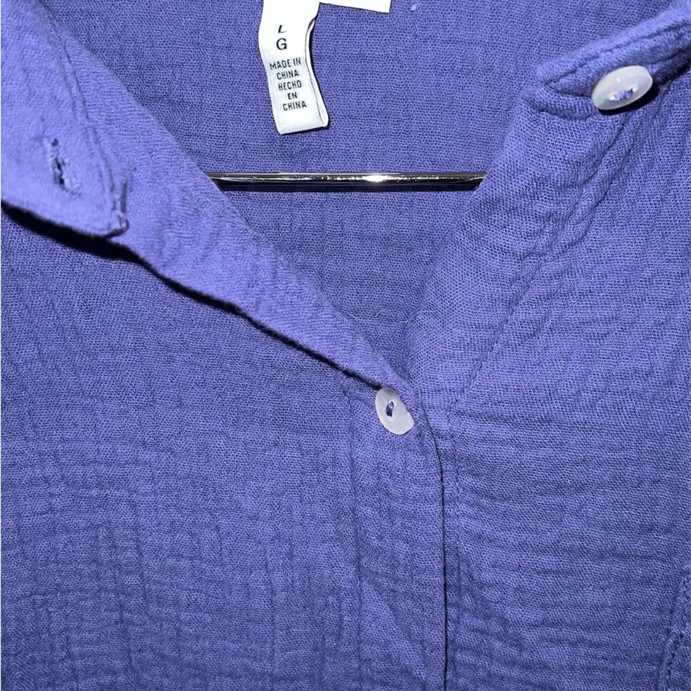 Jessica Simpson violet Button Down Shirt - Image 2