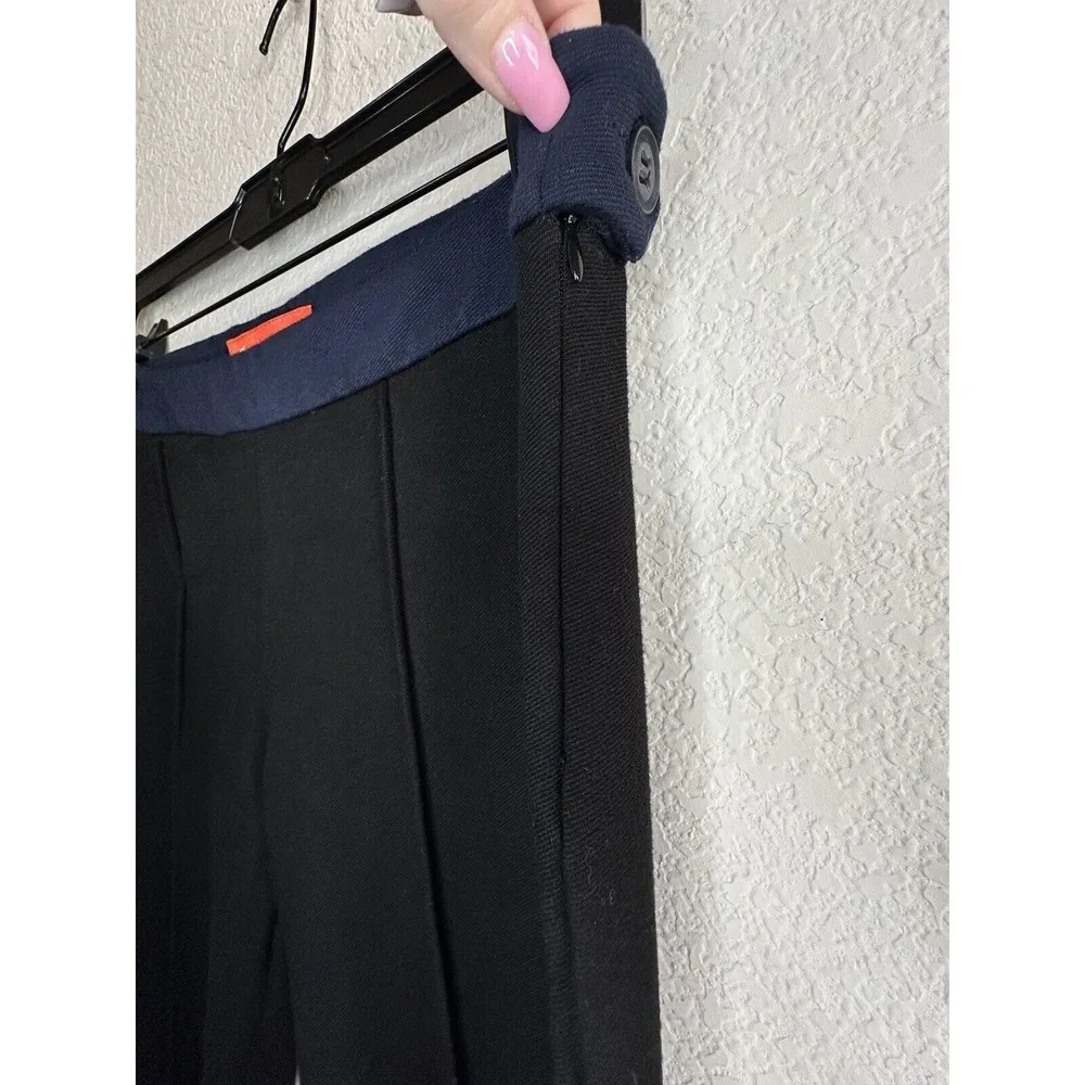 CARTONNIER Trousers Black Blue Polo Riding Pants Leggings Sz 6 - Image 4
