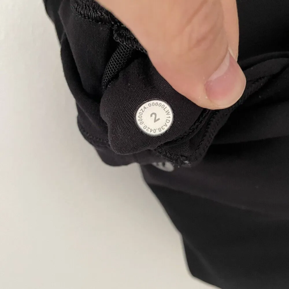 Lululemon Size 2 Black Align Tank Sleeveless Cropped Workout Yoga - Image 4