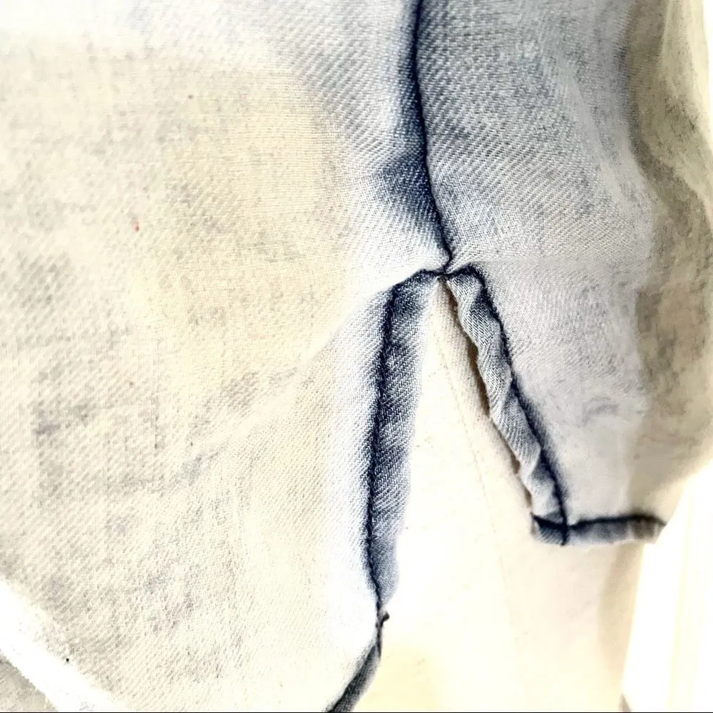 BDG light denim button down long sleeved shirt - Image 7