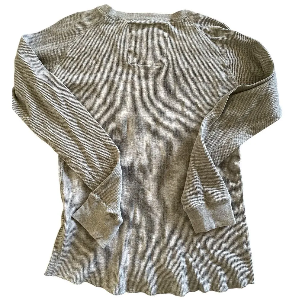 Colosseum Athletics Clemson Tigers Waffle Knit Thermal Shirt Medium - Image 2