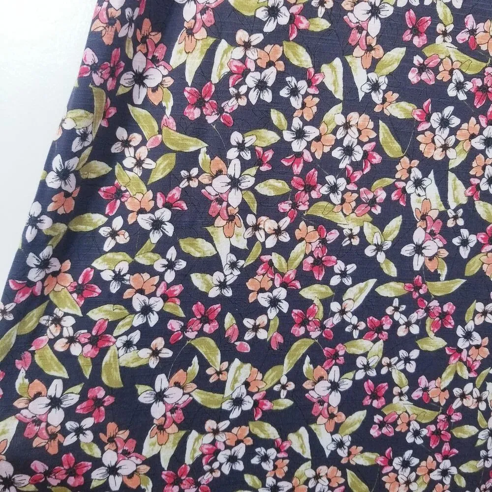 J. Jill Women size 1X Ditsy Floral Print Maxi Dress Multicolored - Image 12