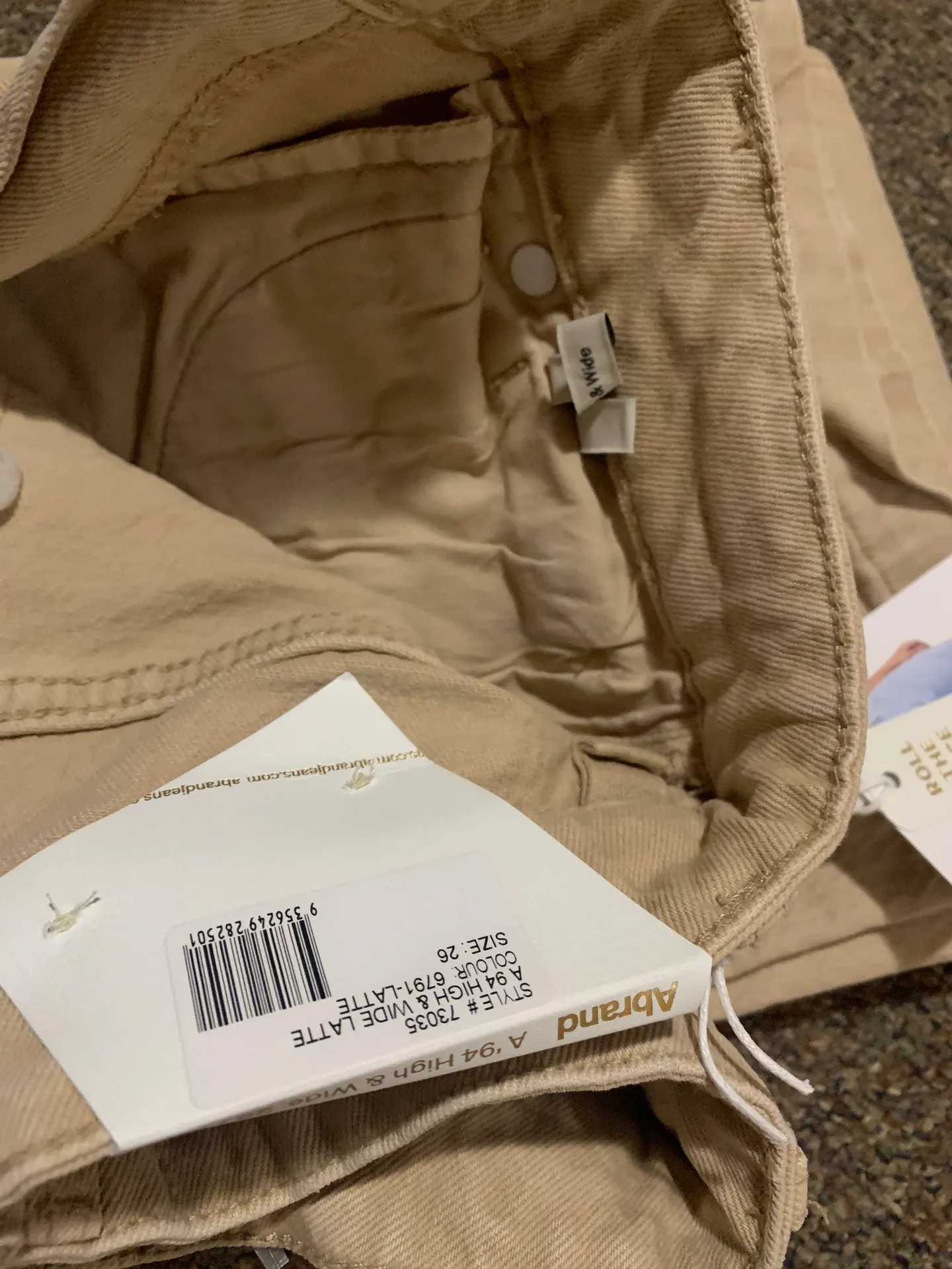 High Waisted Wide Leg Jeans - Image 6