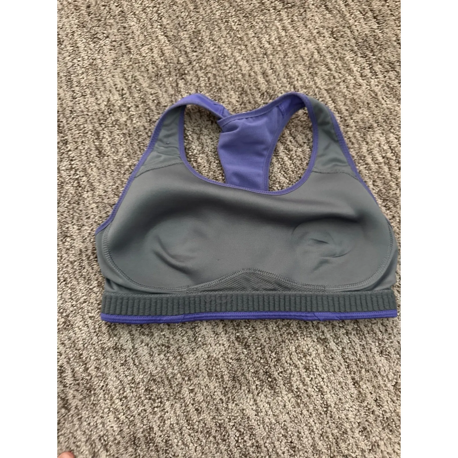 Nike Padded‎ Sports Bra size women's  XS purple - Image 3