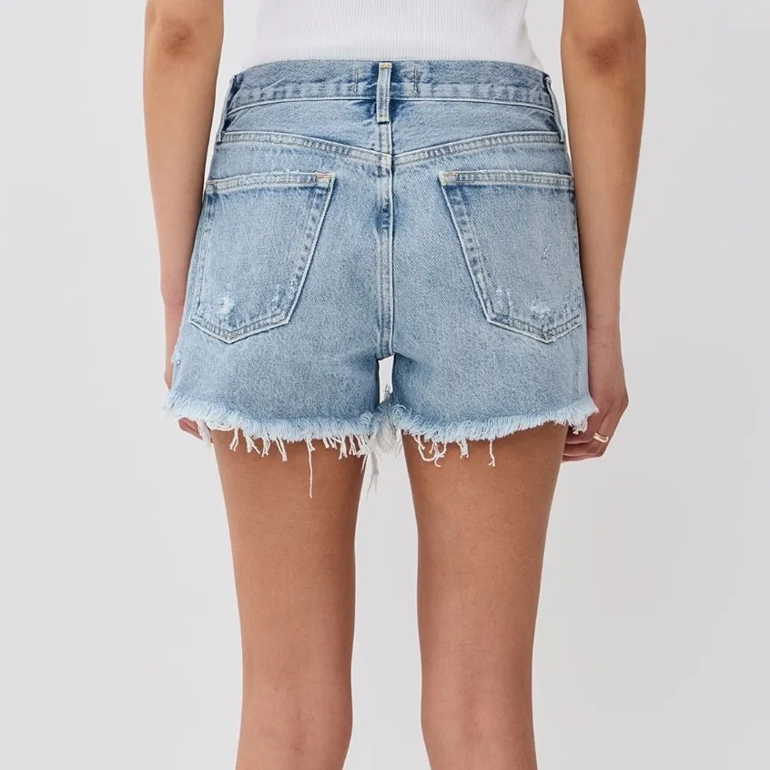 Agolde Parker Long Vintage Cutoff Shorts - Image 8