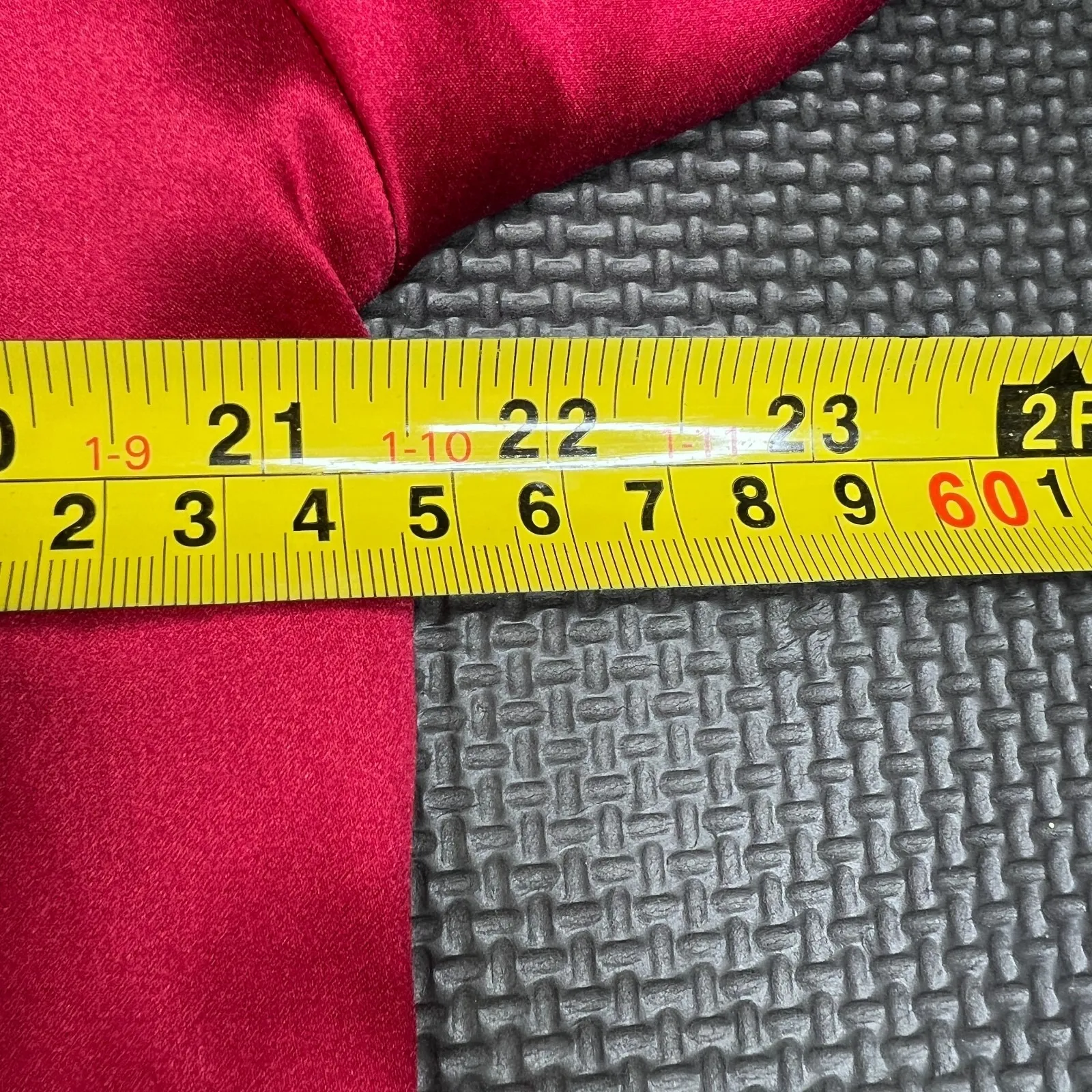 Victoria's Secret Satin Sleep Shirt P/S Red Lace Trim Button Down Nightgown Robe - Image 11