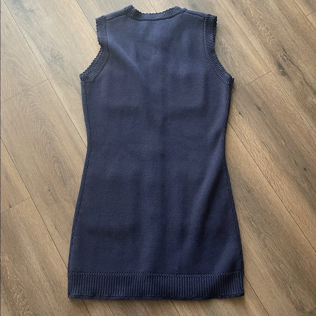 Reformation Catalina Cotton Mini Dress - Image 7