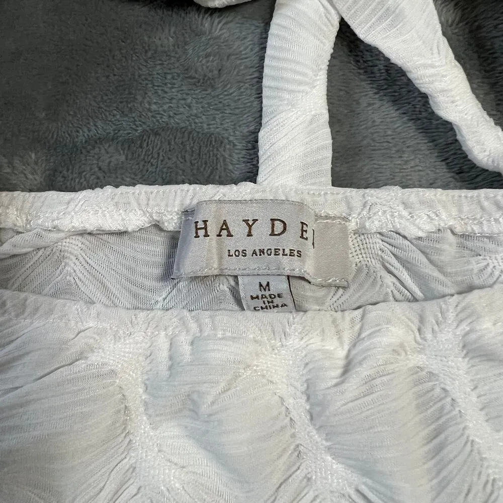 Hayden Puff Sleeve Baby Doll Dress Size Medium Square Neck Fairy Cottagecore - Image 6