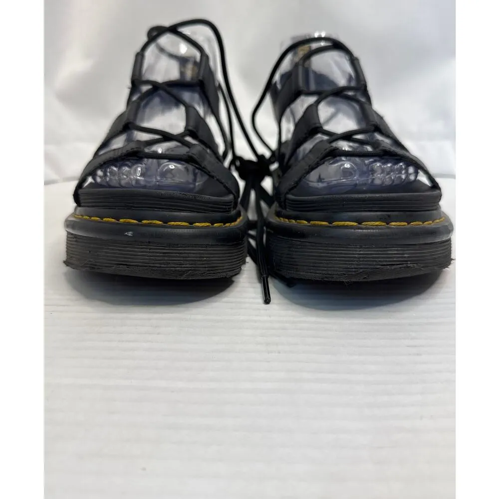Dr. Martens Nartilla Platform Sandal Gladiator black size lady 9 - Image 10