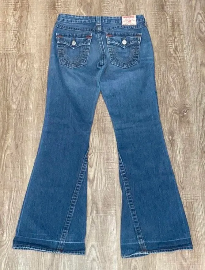 True Religion Joey Flare Jeans 29 - Image 2