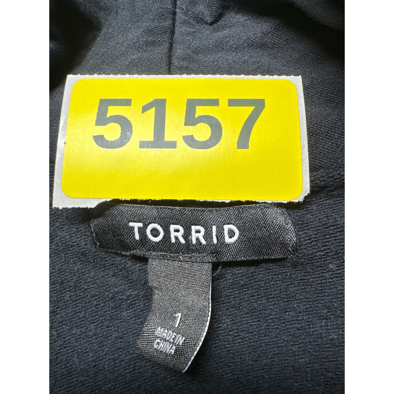 Torrid Black Tie Waist Cardigan Sweater Women Size 1 Modal Spandex - Image 11