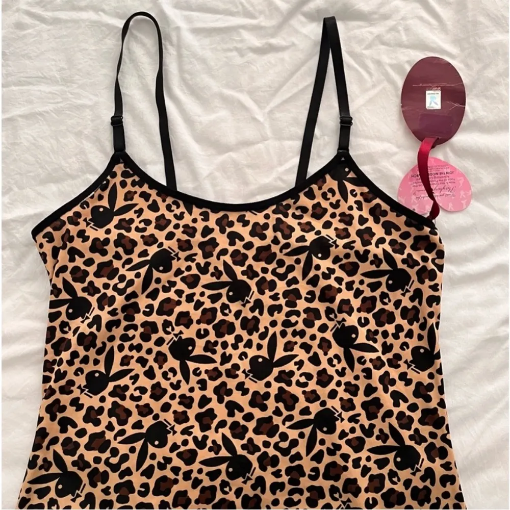 Playboy Y2K Slip On Cheetah Dress Adjustable Strap​ - Image 5