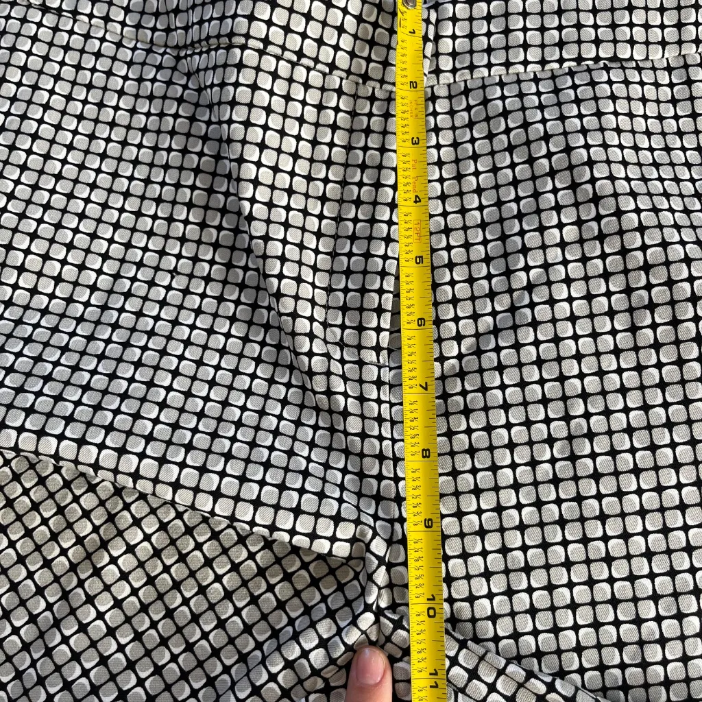 Alfani Plus Size 16W Gingham Slim Fit Pull On Tummy Control Ankle Stretch Pants - Image 9