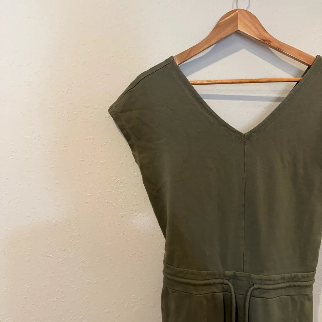 Patagonia Organic Cotton Roaming Jumpsuit in Basin Green - Image 4