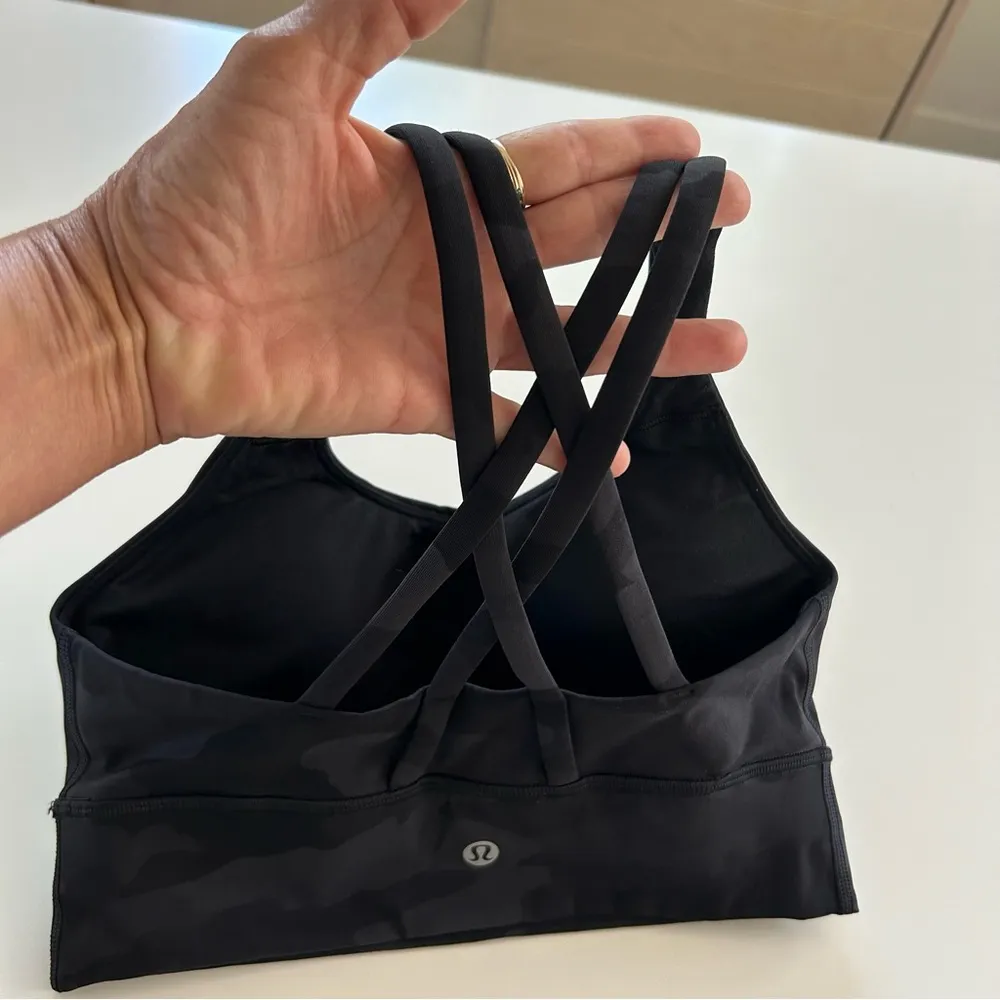 Lululemon Camo Sport Bra - Image 3