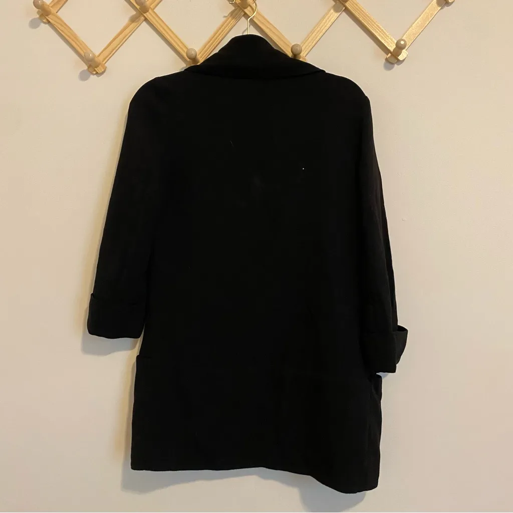 Wilfred by Aritzia Black Relaxed Style Blazer size 2 - Image 7