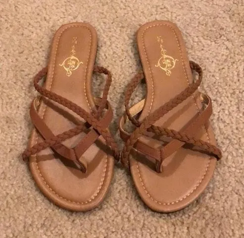 Marshalls Like New Braided Flip Flops  - Image 2