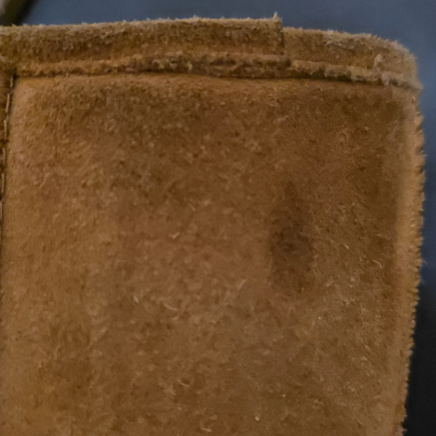 BearPaw Womens 9.5" Tan Suede Boots Size 8 - Image 6