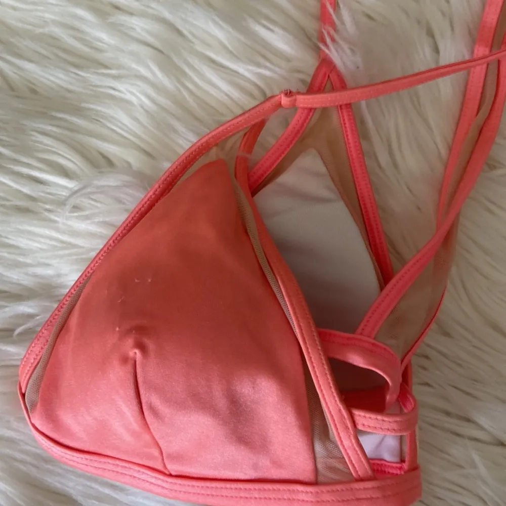 Pink Swim Top size M see pictures for condition - Image 9
