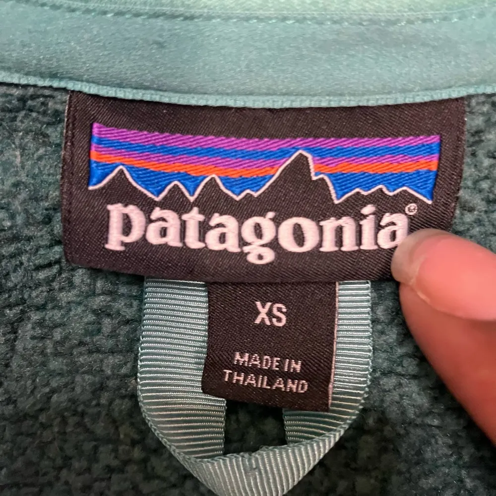 Patagonia XS Womens Better Sweater Quarter Zip Pullover Mogul Blue - Image 5