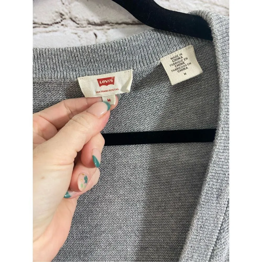 Levi’s cardigan size medium - Image 4