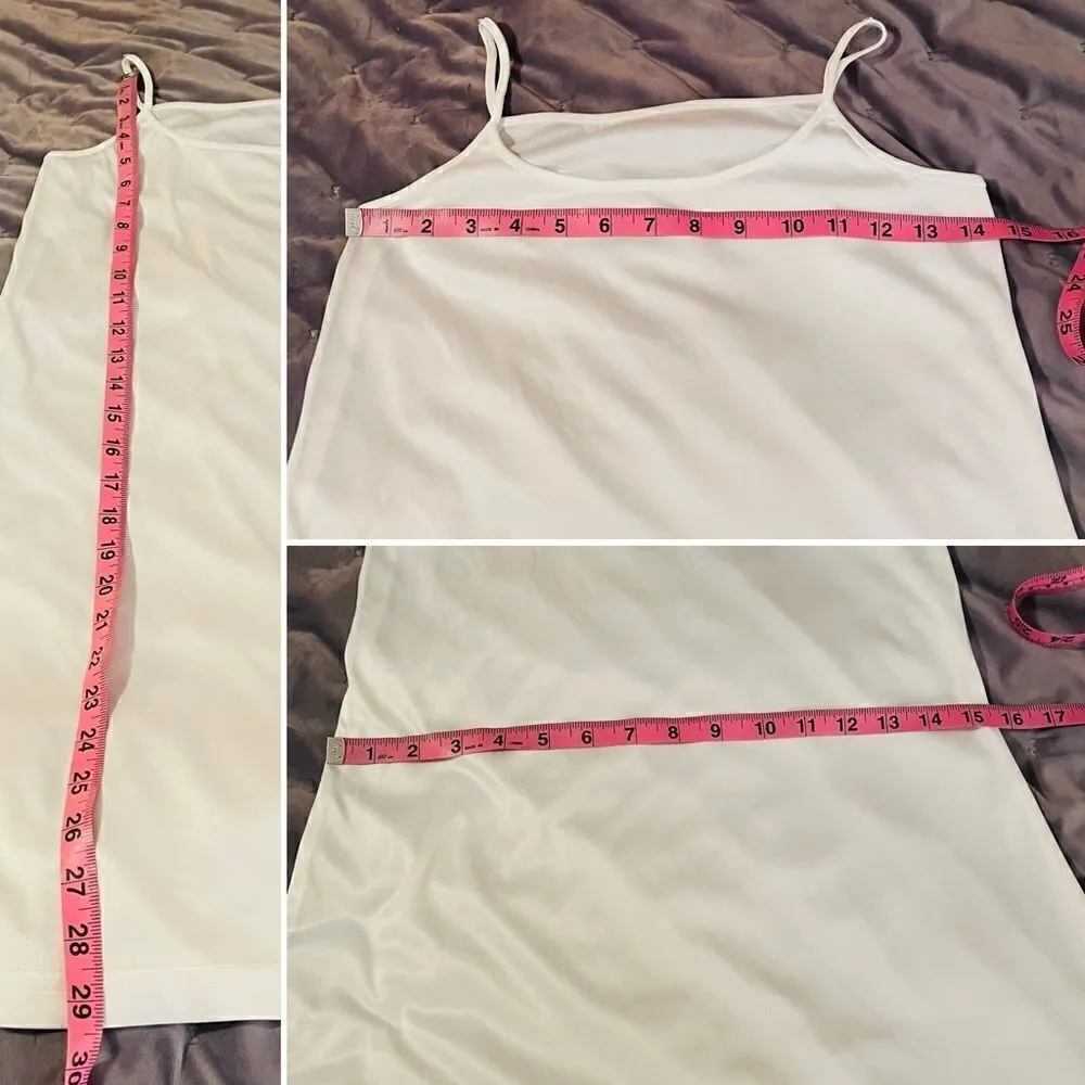 Steve Madden Short Sleeve Open Crochet Knit Midi Dress Ivory White M - Image 8