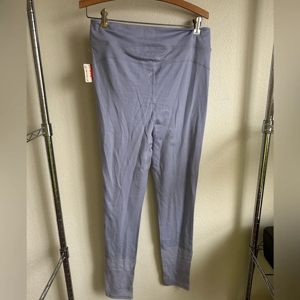Free People Peacock Lite Blue Leggings - Image 4