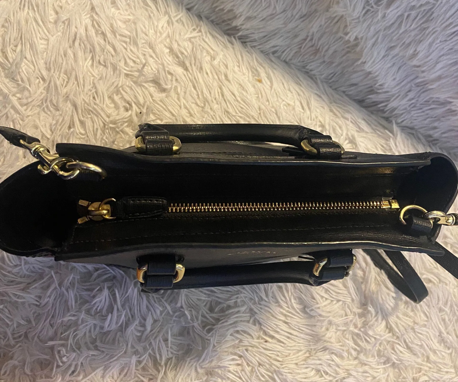 Coach Saffiano Mini Crossbody - Image 4