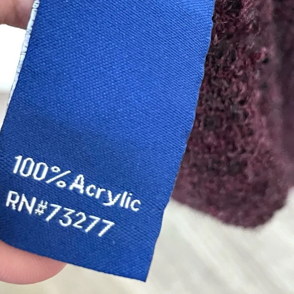 Apt.9 burgundy open cardigan - Image 7