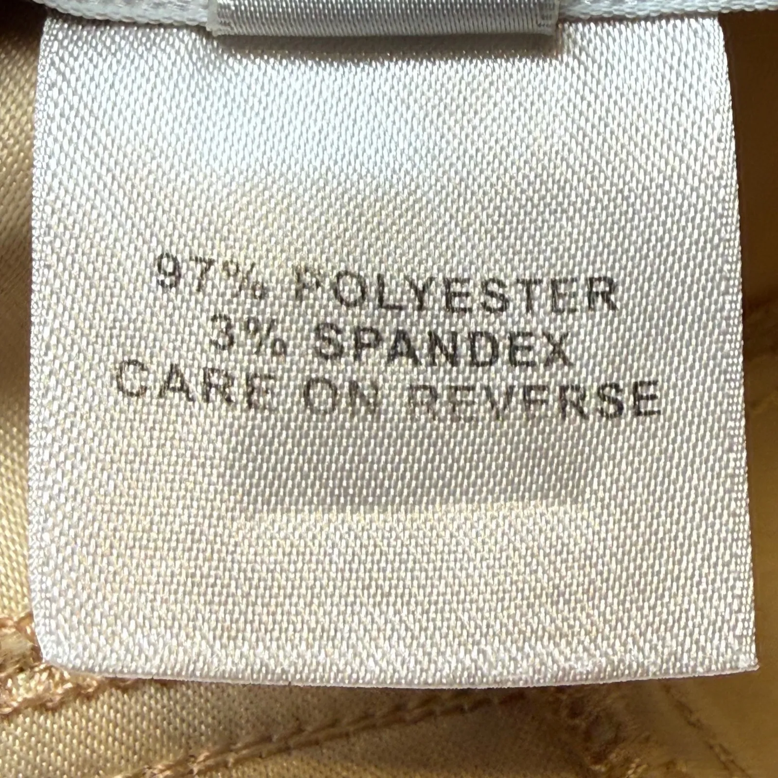 ST JOHN SPORT Women Camel Tan Straight Leg Pants Classic Chic Professional Sz 4 - Image 14