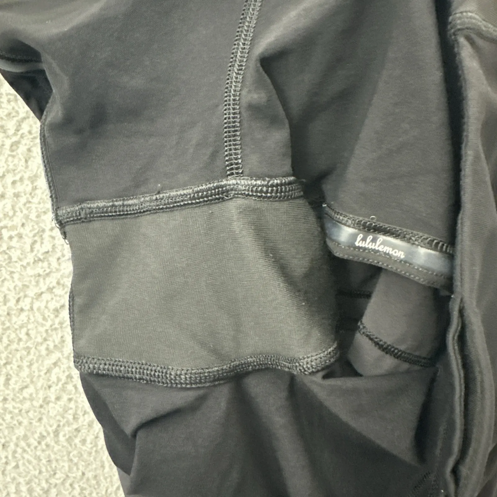 Lululemon Circuit Breaker Skirt Skort Black Athletic Tennis Golf Women's 12 Tall - Image 3