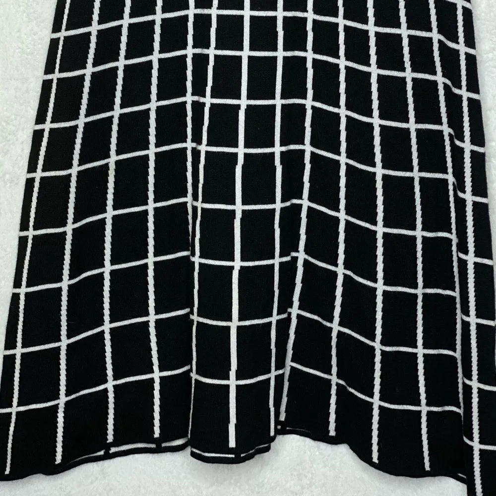 Gabby Skye Geometric Print Sweater Dress - Image 3