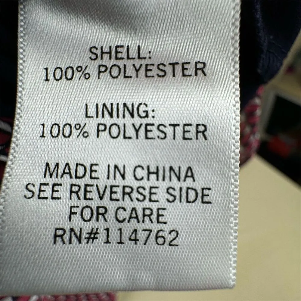 V-Neck Short Sleeve Dress Geometric Print Size XL asymmetrical - Image 5