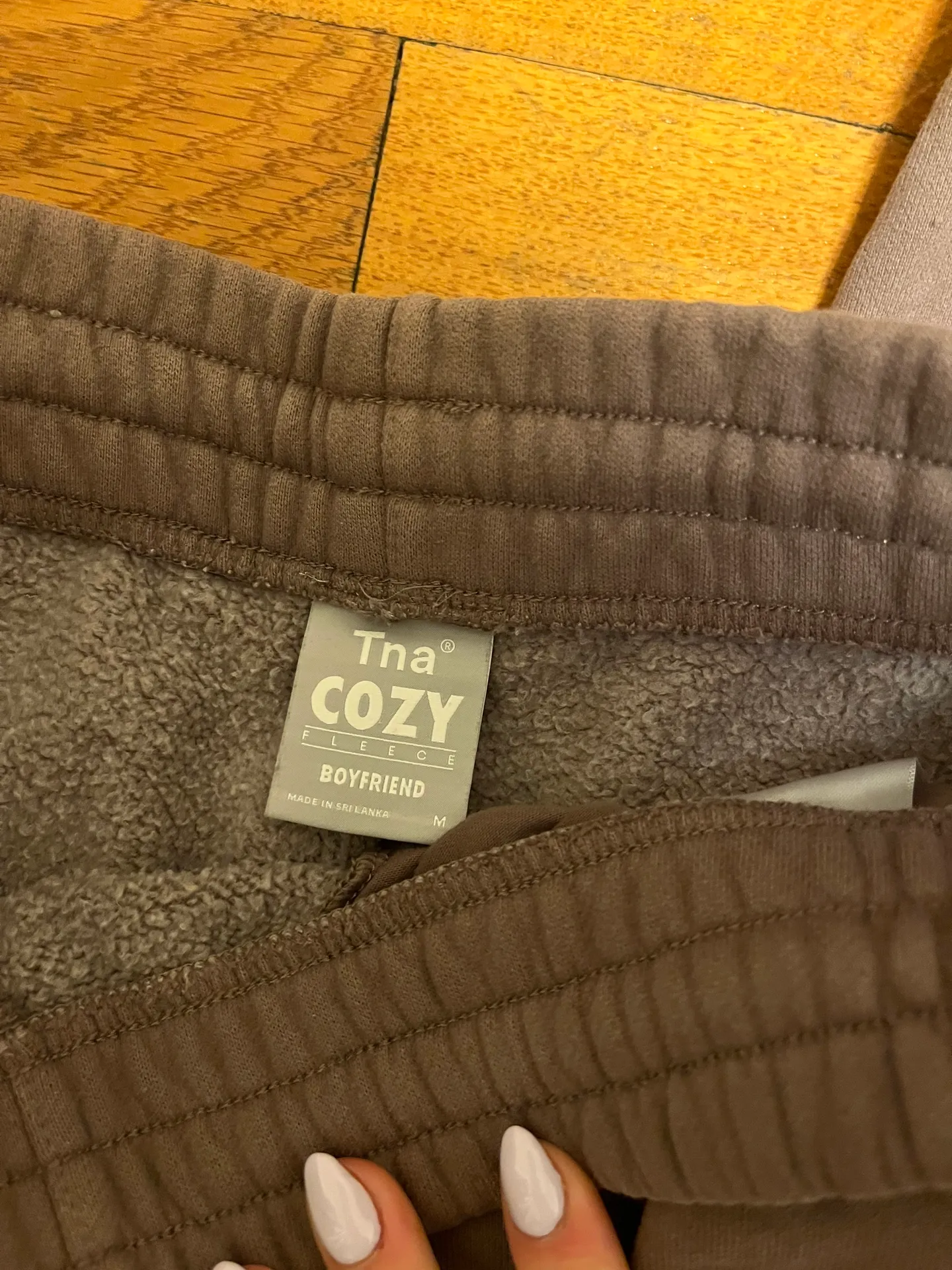 TNA cozy Fleece Sweatset - Image 4