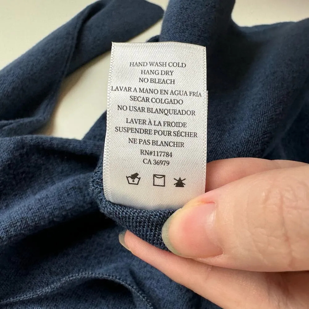 Rails Womens Crewneck Pullover Sweater in Navy Sz XS | Casual Comfy Cozy Soft - Image 8