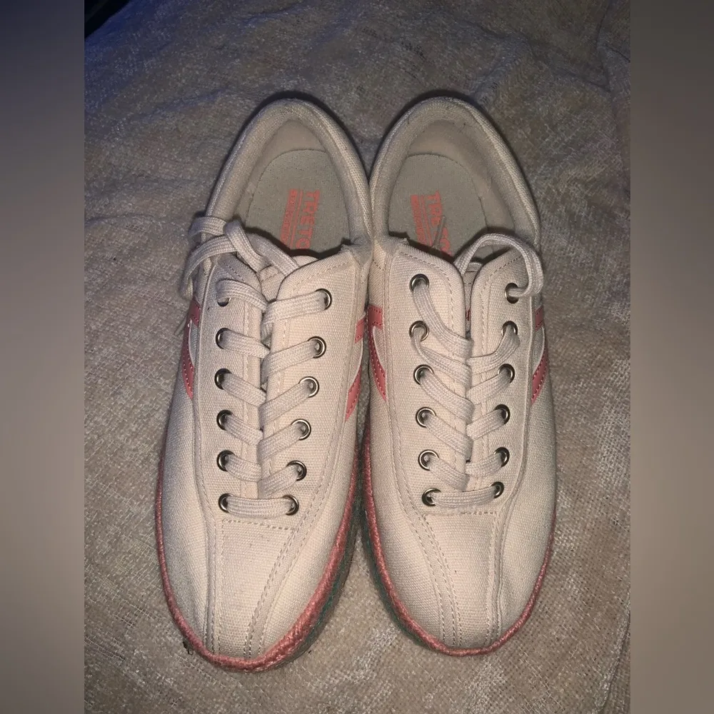 TRETORN Women's Nylite Canvas Sneakers  multi color espadrille casual platform - Image 3